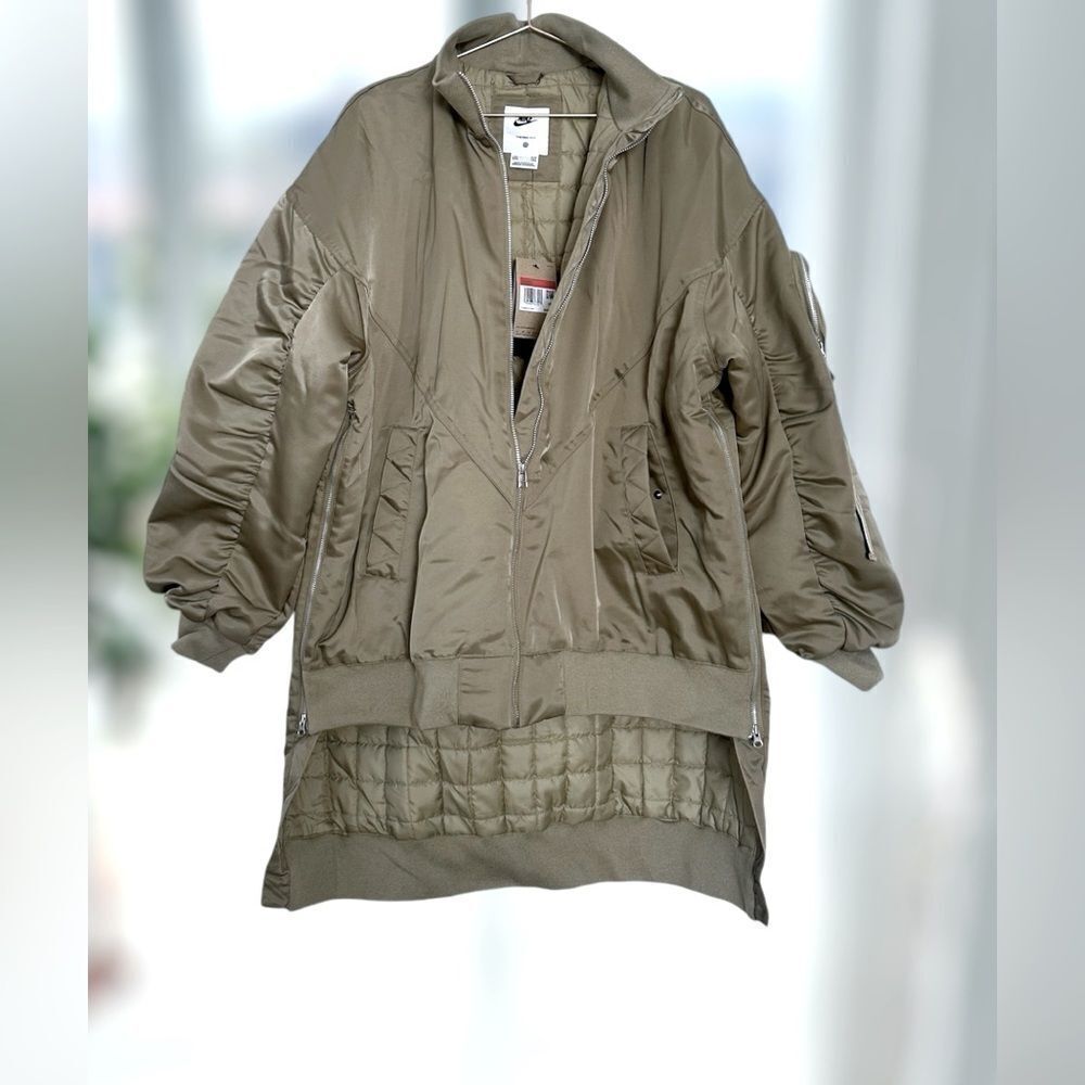 NIKE Insulated Oversized Sportswear Metro Puffer Therma-FIT Parka Jacket Sz L XL - Picture 5 of 15